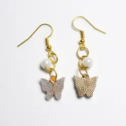 گوشواره زنانه پروانه مدل par2