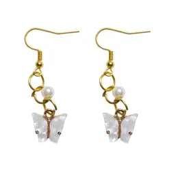 گوشواره زنانه پروانه مدل par2