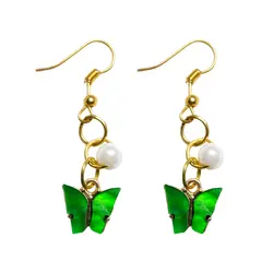 گوشواره زنانه پروانه مدل par2