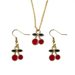 نیم ست زنانه طرح گیلاس کد gil153