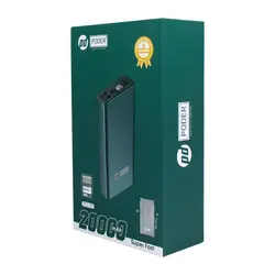 پاوربانک پودر 22.5 واتی مدل poder PD-30 با ظرفیت 20000 میلی آمپر ساعت