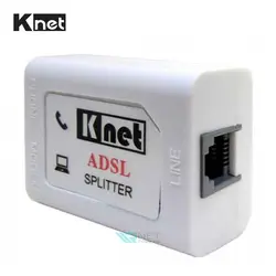 اسپلیتر نویزگیر ADSL به همراه کابل 1متری تلفنی کی نت مدل K-net