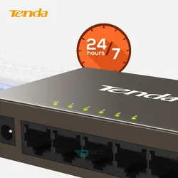 سوئیچ شبکه 5 پورت تندا مدل Tenda TEF1005D