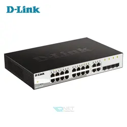 سوئیچ شبکه 20 پورت دی لینک مدل D-link DGS-1210-20