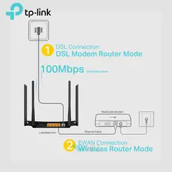مودم وایرلس VDSL/ADSL تی پی-لینک مدل TP-Link Archer VR300