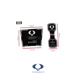 اکسسوری تیوولی نورمخفی جلو دنده و جای لیوان