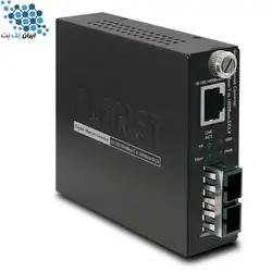 مدیاکانورتور سینگل مود پلنت فیبرنوری به اترنت GST-802 - فروشگاه ایران تِک نِت