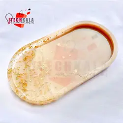 قالب بیضی لبه دار