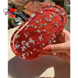 قالب بیضی لبه دار