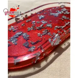 قالب بیضی لبه دار