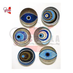 طلق ترنسپرنت رنگی (مدل چشم)