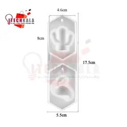 قالب سیلیکونی آویز قو و کاکتوس