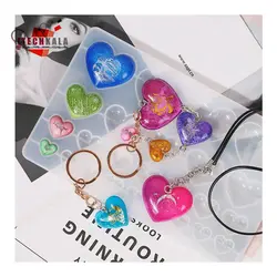 قالب سیلیکونی صفحه کامل قلب محدب