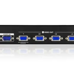 VGA splitter 4 port | اسپلیتر وی جی ای | فروشگاه اینترنتی آی تی پارس کالا