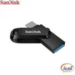 فلش مموری USB3.1 سن دیسک 64 گیگابایت مدل Ultra Dual Drive GO Type-C