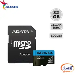 کارت حافظه‌ میکرو مدل Adata Premier microSDHC ظرفیت 32 گیگابایت ای دیتا سرعت 100MBps