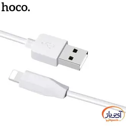 کابل شارژ و دیتا Lightning برند hoco مدل X1 طول 2 متر 2.1 آمپر