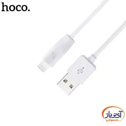 کابل شارژ و دیتا Lightning برند hoco مدل X1 طول 2 متر 2.1 آمپر