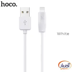 کابل شارژ و دیتا Lightning برند hoco مدل X1 طول 2 متر 2.1 آمپر