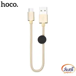 کابل شارژ و دیتا microUSB برند hoco مدل X35 طول 25 سانتی متر 2.4 آمپر