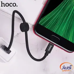 کابل شارژ و دیتا microUSB برند hoco مدل X35 طول 25 سانتی متر 2.4 آمپر