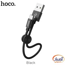 کابل شارژ و دیتا microUSB برند hoco مدل X35 طول 25 سانتی متر 2.4 آمپر