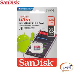 کارت حافظه microSD Ultra A1 ظرفیت 400 گیگابایت سندیسک سرعت 120m/s