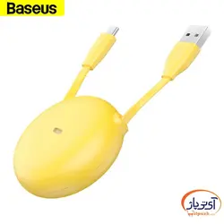 کابل شارژ و دیتا Type Cجمع شونده باسئوس مدل CATRN