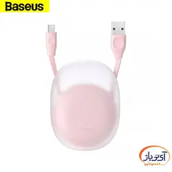 کابل شارژ و دیتا Type Cجمع شونده باسئوس مدل CATRN