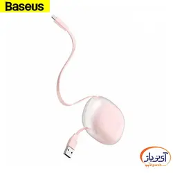 کابل شارژ و دیتا Type Cجمع شونده باسئوس مدل CATRN