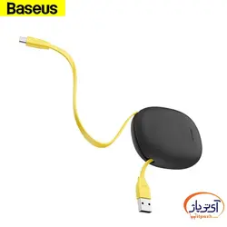 کابل شارژ و دیتا Type Cجمع شونده باسئوس مدل CATRN