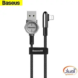 کابل شارژ و دیتا لایتنینگ گیمینگ باسئوس مدل CALCJ-A01 طول 1 متر