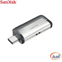 فلش مموری سن دیسک 256 گیگابایت مدل Ultra Dual Drive Type-C