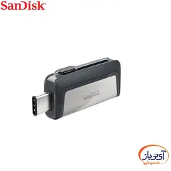 فلش مموری سن دیسک 256 گیگابایت مدل Ultra Dual Drive Type-C