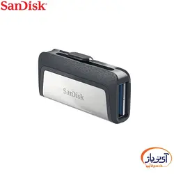 فلش مموری سن دیسک 256 گیگابایت مدل Ultra Dual Drive Type-C