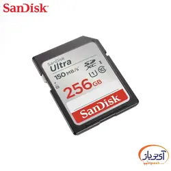 کارت حافظه SDXC U1 سن دیسک ظرفیت 256 گیگابایت سرعت 120MB/s