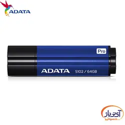 فلش مموری USB3.2 ای دیتا 64 گیگابایت مدل ADATA S102 PRO