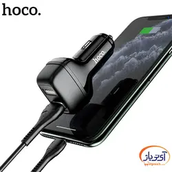 شارژر فندکی هوکو مدل Z36 دو پورت به همراه کابل Micro USB