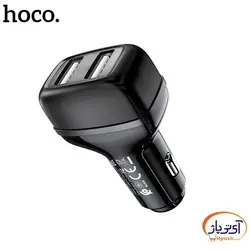 شارژر فندکی هوکو مدل Z36 دو پورت به همراه کابل Micro USB