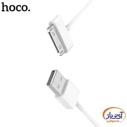 کابل شارژ و دیتا 30 پین آیفون برند hoco مدل X23 طول 1 متر