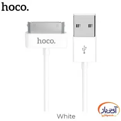 کابل شارژ و دیتا 30 پین آیفون برند hoco مدل X23 طول 1 متر