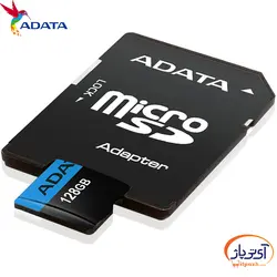 کارت حافظه‌ میکرو مدل Adata Premier microSDHC ظرفیت 16 گیگابایت ای دیتا سرعت 100MBps