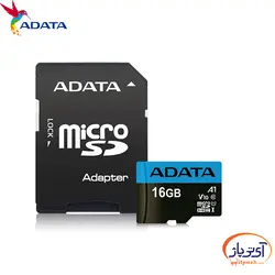 کارت حافظه‌ میکرو مدل Adata Premier microSDHC ظرفیت 16 گیگابایت ای دیتا سرعت 100MBps