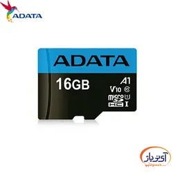 کارت حافظه‌ میکرو مدل Adata Premier microSDHC ظرفیت 16 گیگابایت ای دیتا سرعت 100MBps