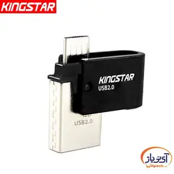 فلش مموری OTG USB2.0 کینگ استار 64 گیگابایت مدل Kingstar S20