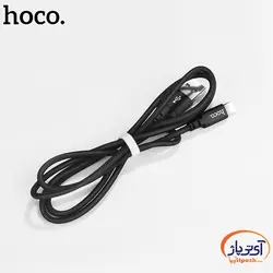 کابل شارژ و دیتا Lightning  برند hoco مدل X14 طول 2 متر 1.7 آمپر
