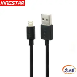 کابل شارژ و دیتا لایتنینگ برند Kingstar مدل K61i طول 0.25 متر