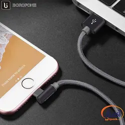 کابل شارژ و دیتا Lightning برند Borofone مدل BX12 طول 1 متر