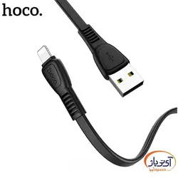 کابل شارژ و دیتا Lightning هوکو مدل X40 طول 1 متر