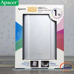 هارد اکسترنال اپیسر مدل Apacer AC730 1TB ظرفیت 1 ترابایت